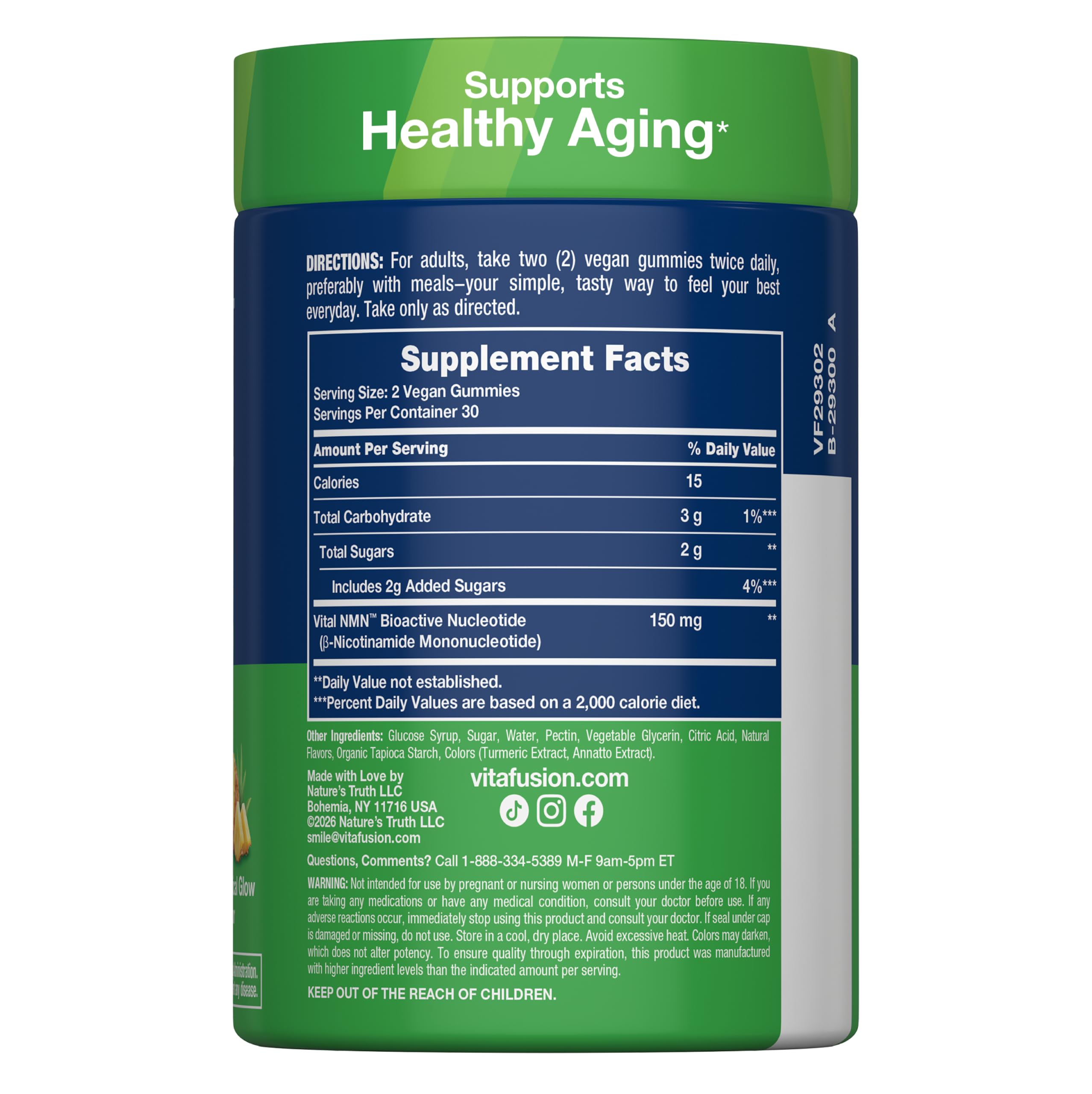 Vitafusion NMN Supplement to Boost NAD+ Levels | Gummy for Women and Men — Amazon image 3