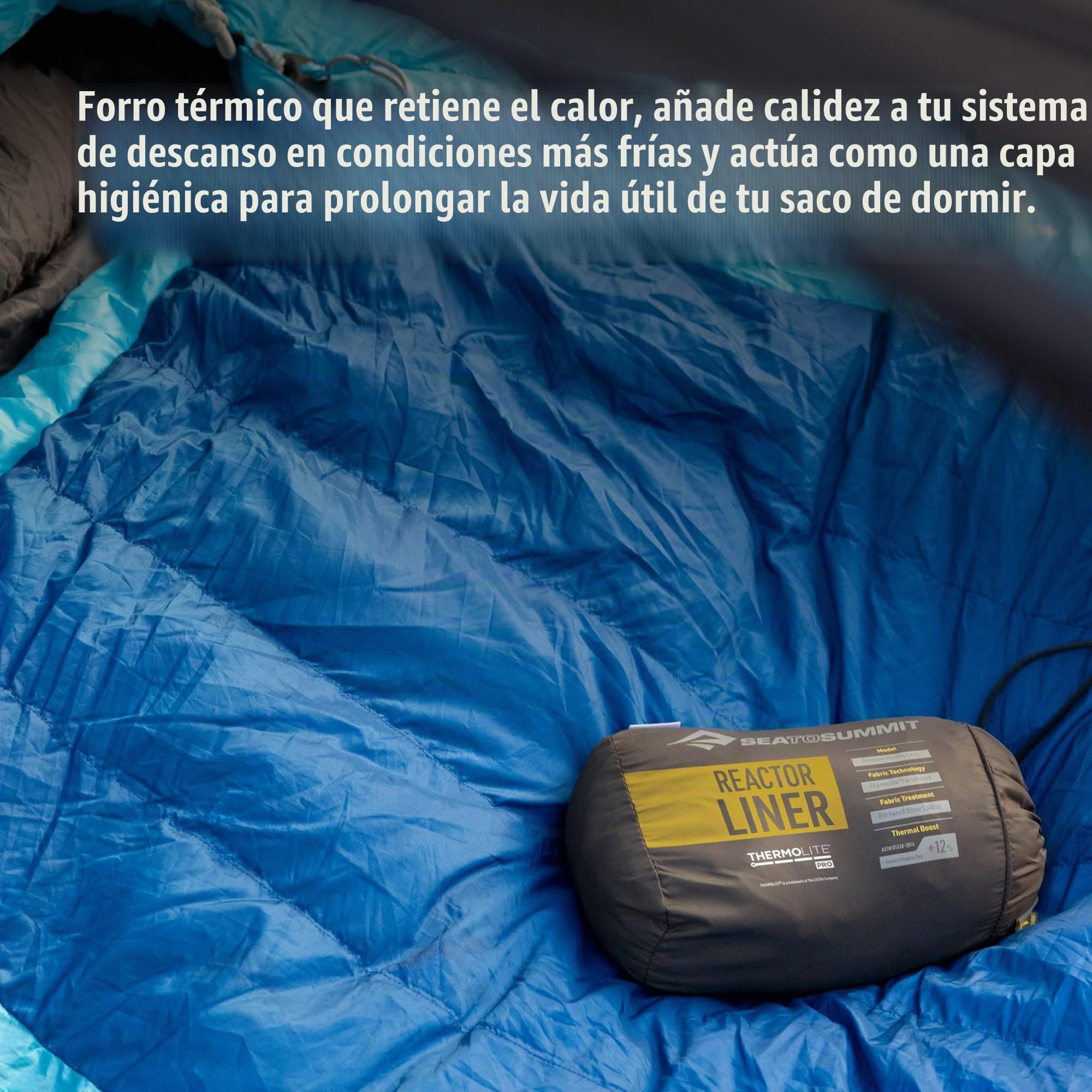 Sea to Summit Reactor - Forro Aislante para Saco de Dormir