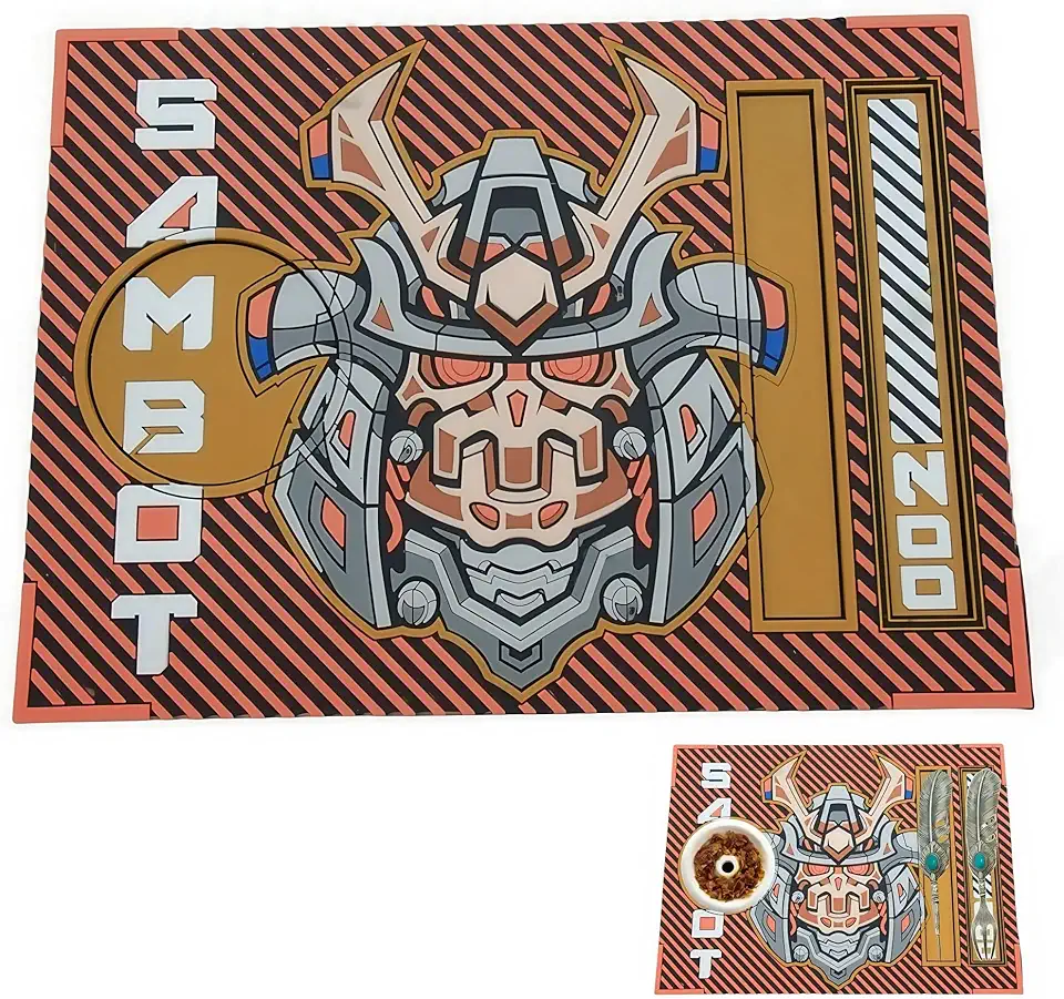 Tapete de silicone para narguilé antiderrapante resistente ao calor para suporte de carvão shisha bandeja de narguilé organizador de mesa antiderrapante acessórios de narguilé de silicone