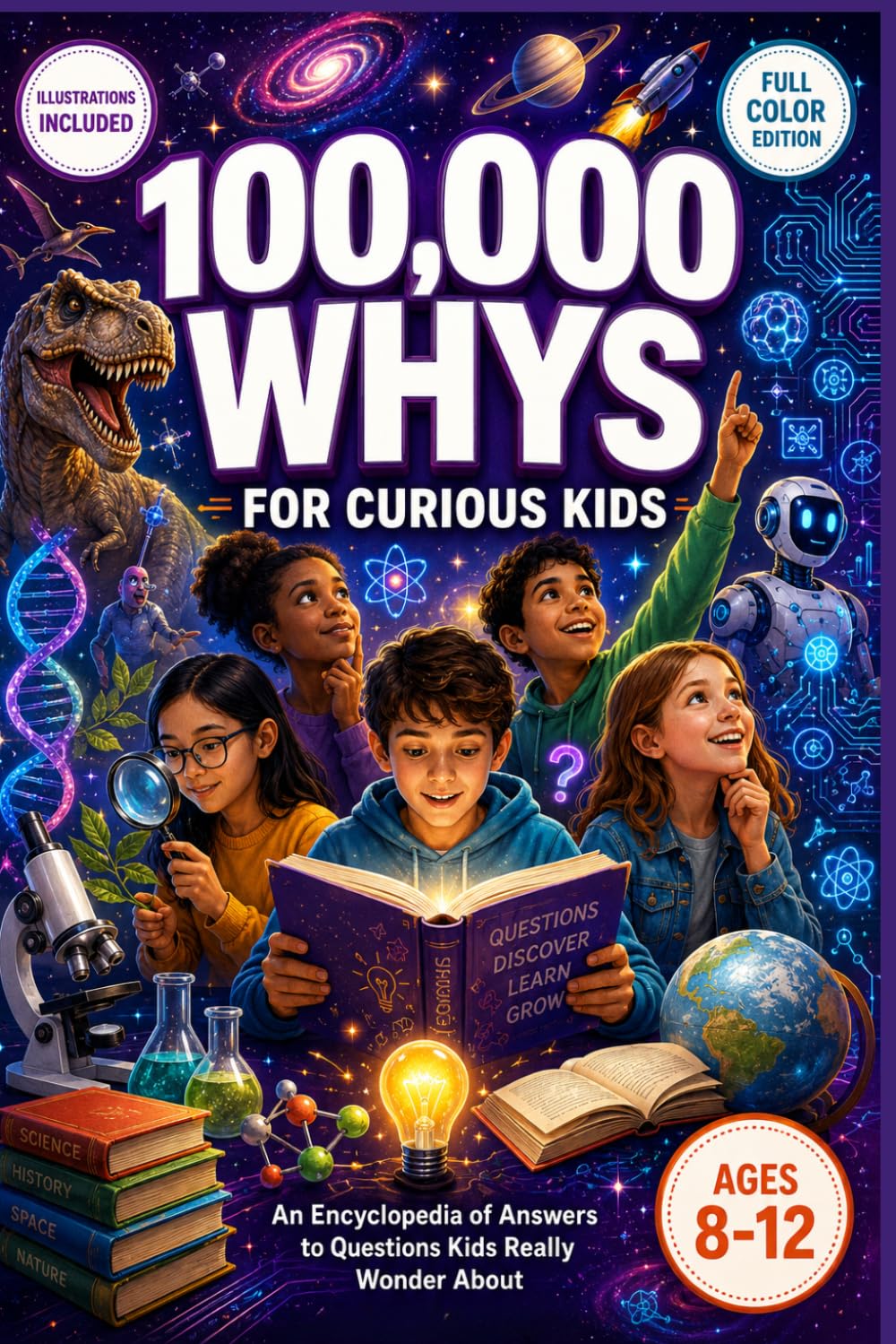 100,000 Whys for Curious Kids: An Encyclopedia of Answers to Questions Kids Really Wonder About | Spark Curiosity, Build Confidence and Shape the Future