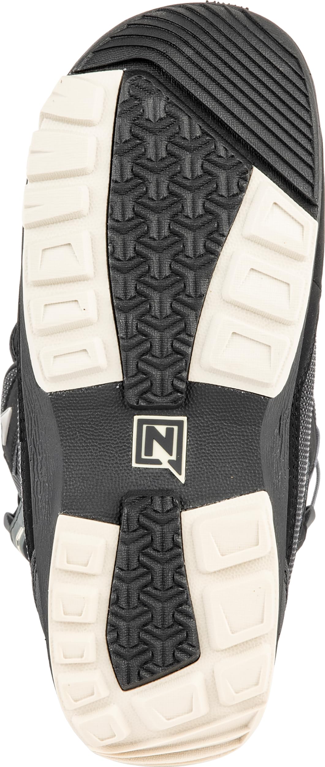 Nitro Damen Monarch TLS '24 All Mountain Freestyle Schnellschnürsystem Boot Snowboardboot, Black-Sand, MP 27.5 // EU 42 // US WMN 10