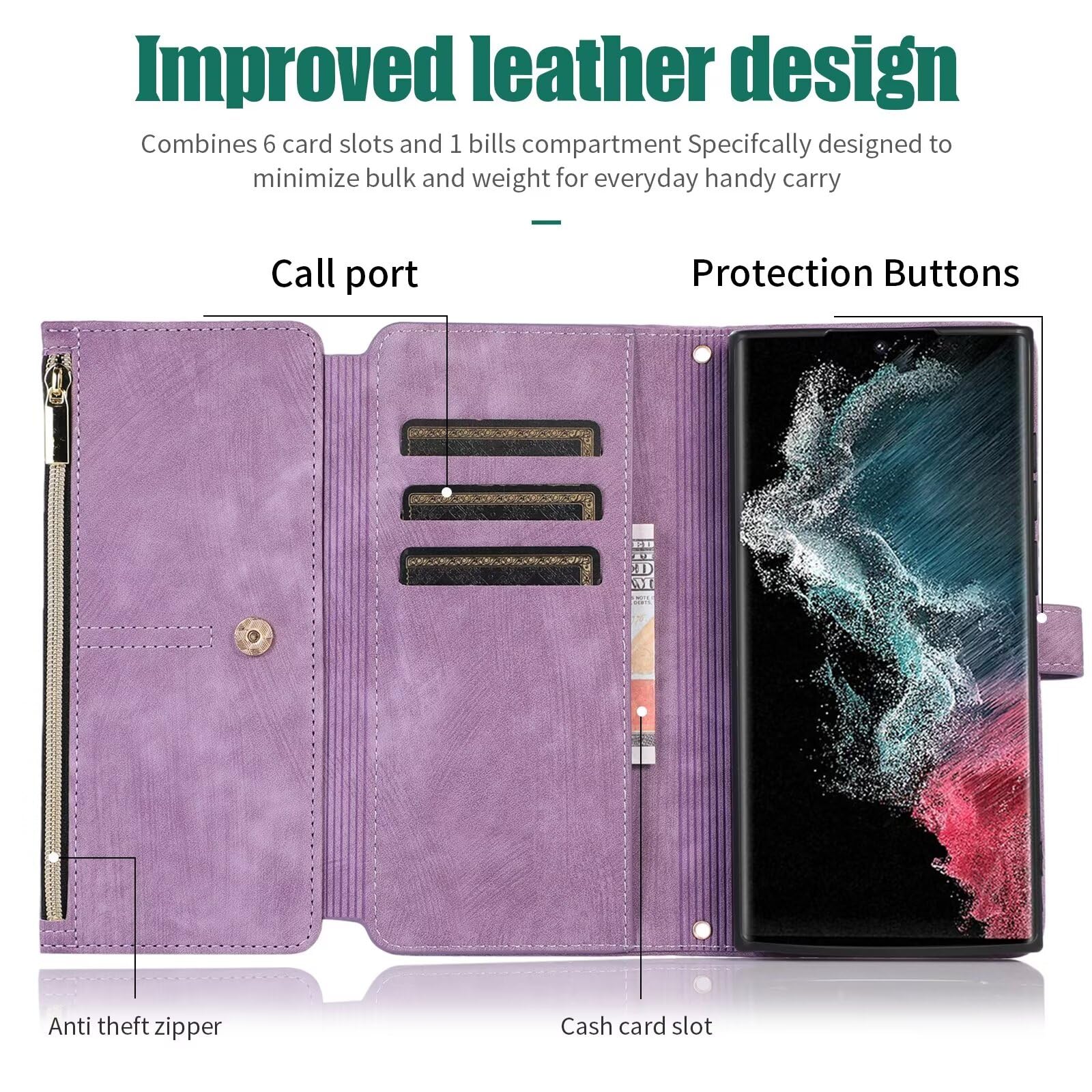 Custodia A Portafoglio In Pelle Per Xiaomi Redmi 9C / 9C NFC – Copertura In PU Con 3 Slot Per Carte, Chiusura Magnetica E Supporto – Blu