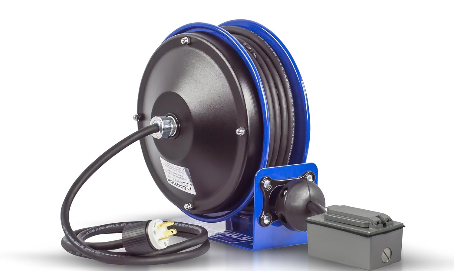 Coxreels PC103012F Compact Efficient Heavy Duty 30’ Power Cord Reel
