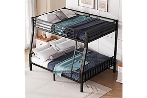Full XL Over Queen Bunk Beds for Adults: Comfy Nesting Space for Restful Nights
