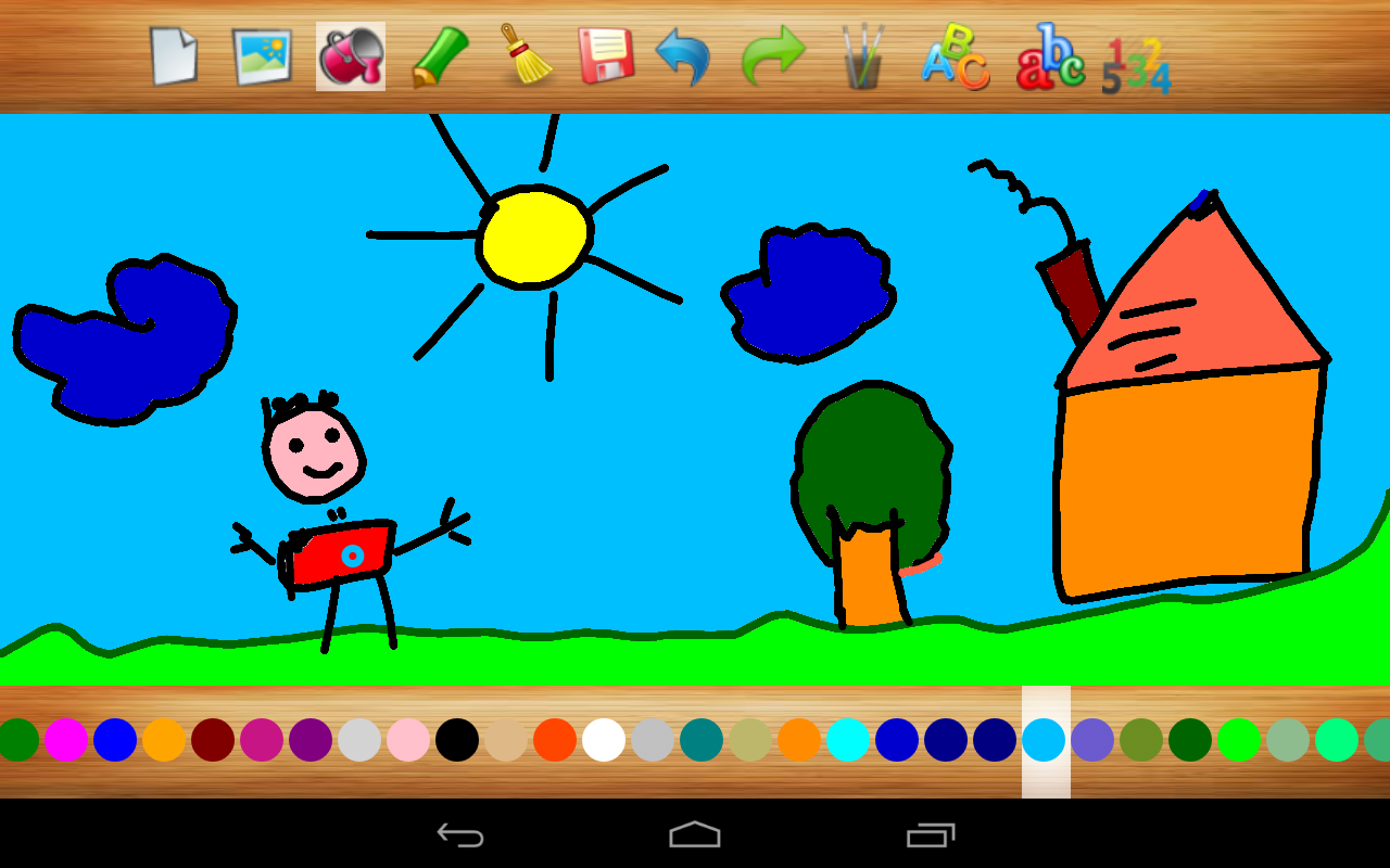 Finger Painting Kids Painting App on the Amazon Appstore