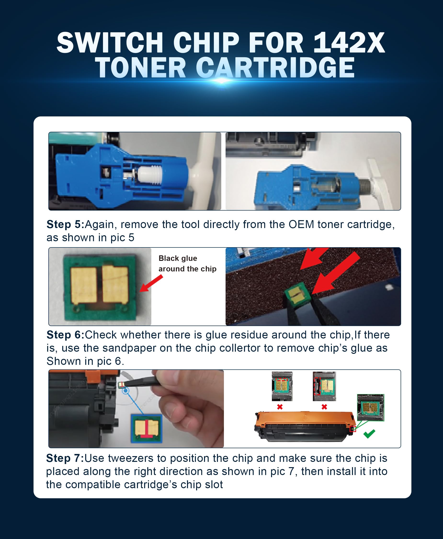 Toner HP 142A W1420A Nero Compatibile - Foto 10