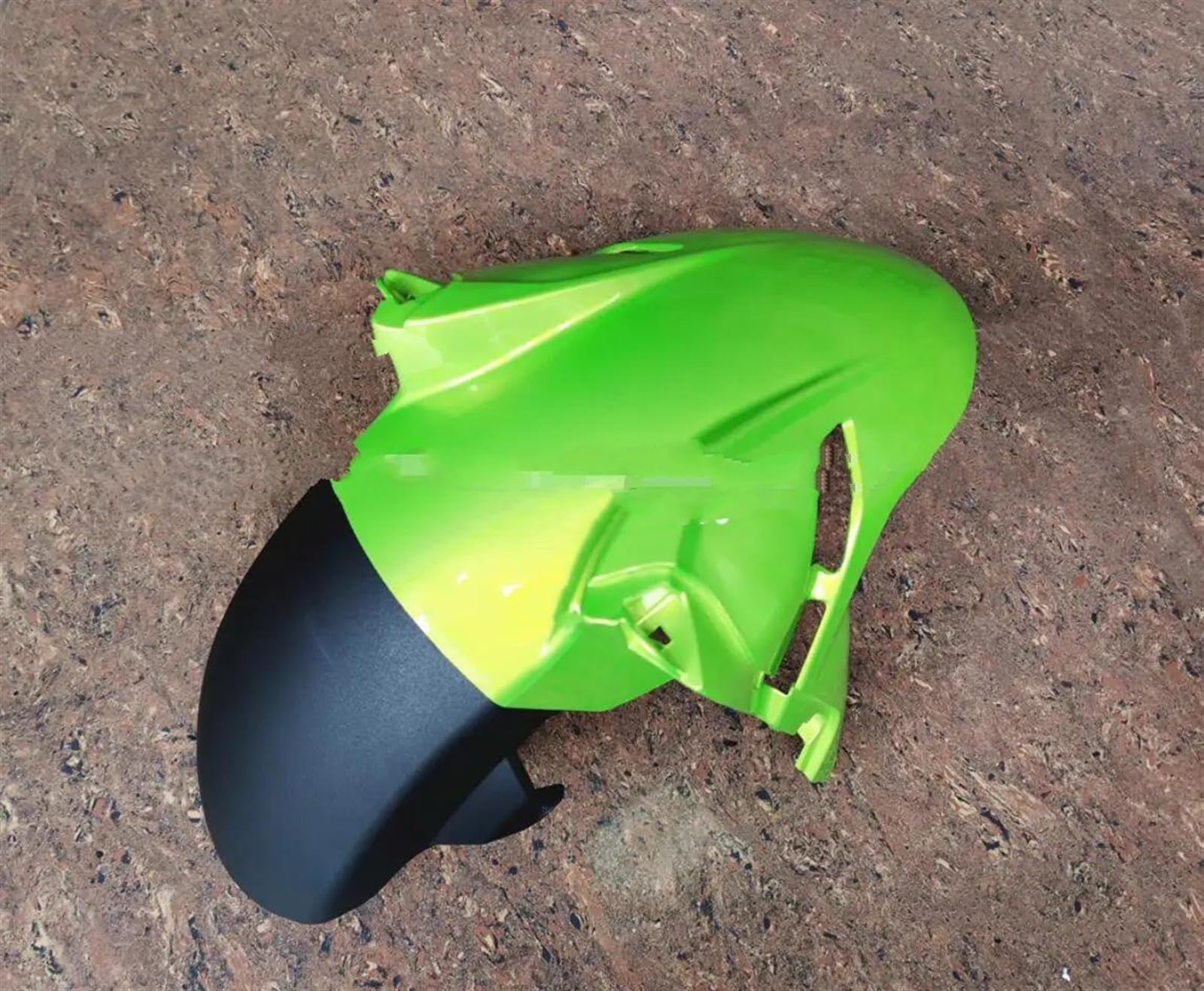 SLIMES Motorcycle Front Wheel Fender Mud Guard For Benelli TNT135 TNT125 Mudguard Extender Splash Extension Pad Cover motorcycle parts (Color : Green)