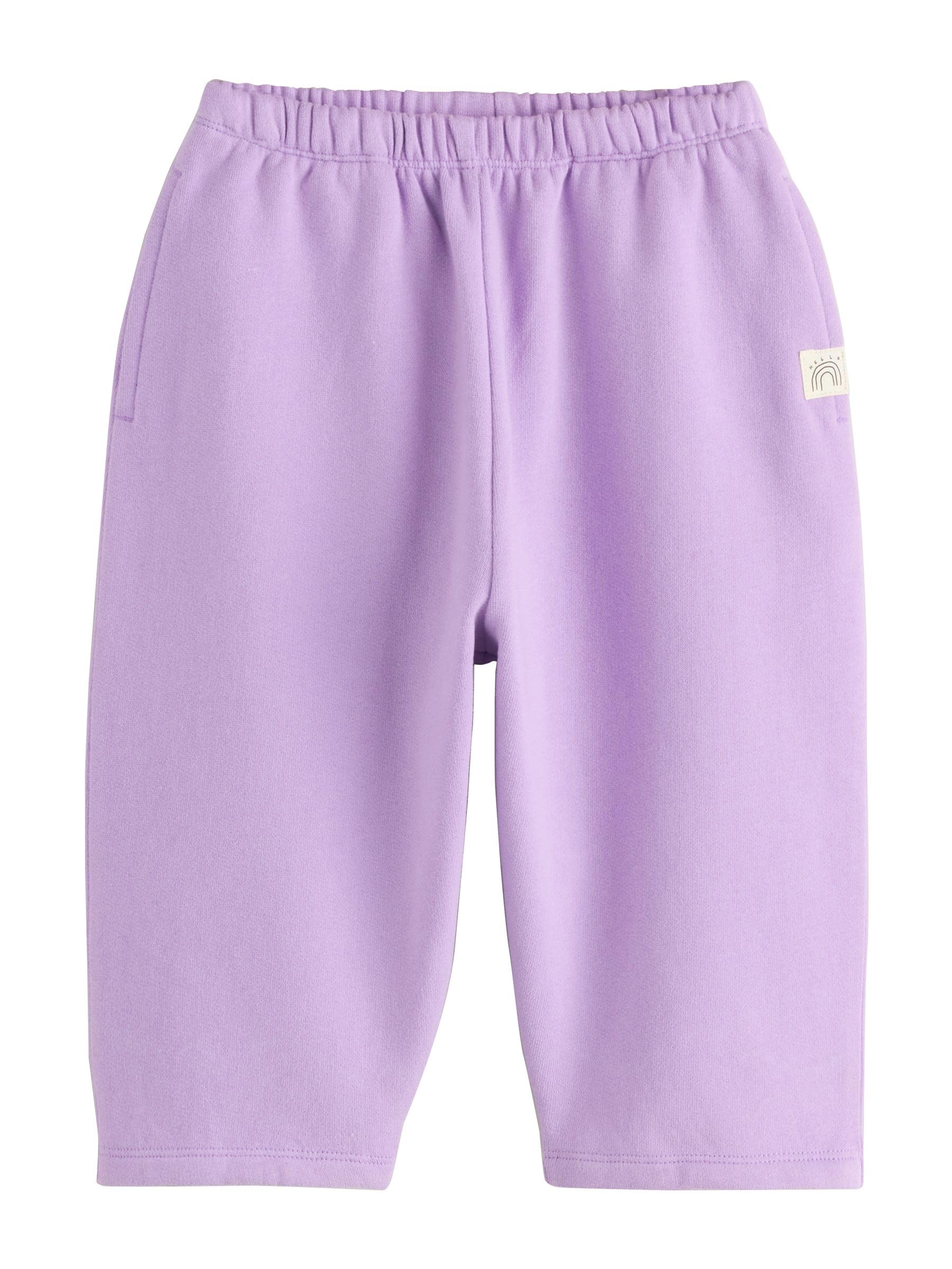 NEXT Mädchen Barrel Leg Jogginghosen, 3er-Pack