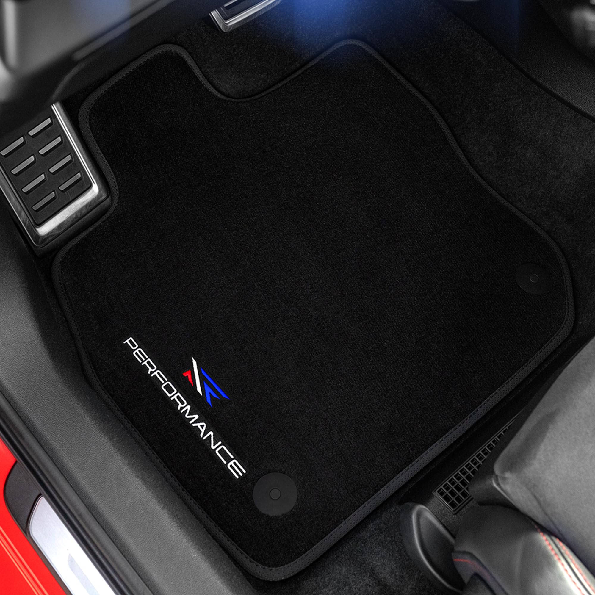 Tappetino Auto In Velluto Per Citroen C5 II (2008-2017) – Guida Su Misura, 1 Pezzo Lato Guida - 6