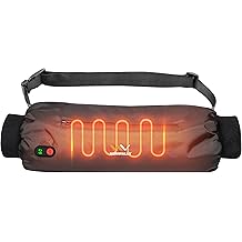 电加热暖手袋实时温度显示（无内置电池）&ndash;双面加热,便携式 USB 男女手套&ndash;足球、狩猎、钓鱼、露营和高尔夫