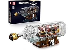 Mould King 10066 One Piece Ship in a Bottle