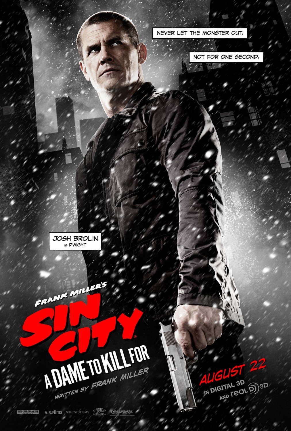 Amazon.com: SIN CITY: A DAME TO KILL FOR - Movie Poster - Double