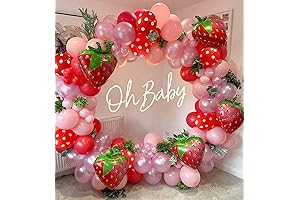 Strawberry Party Decoration Garland Arch Kit