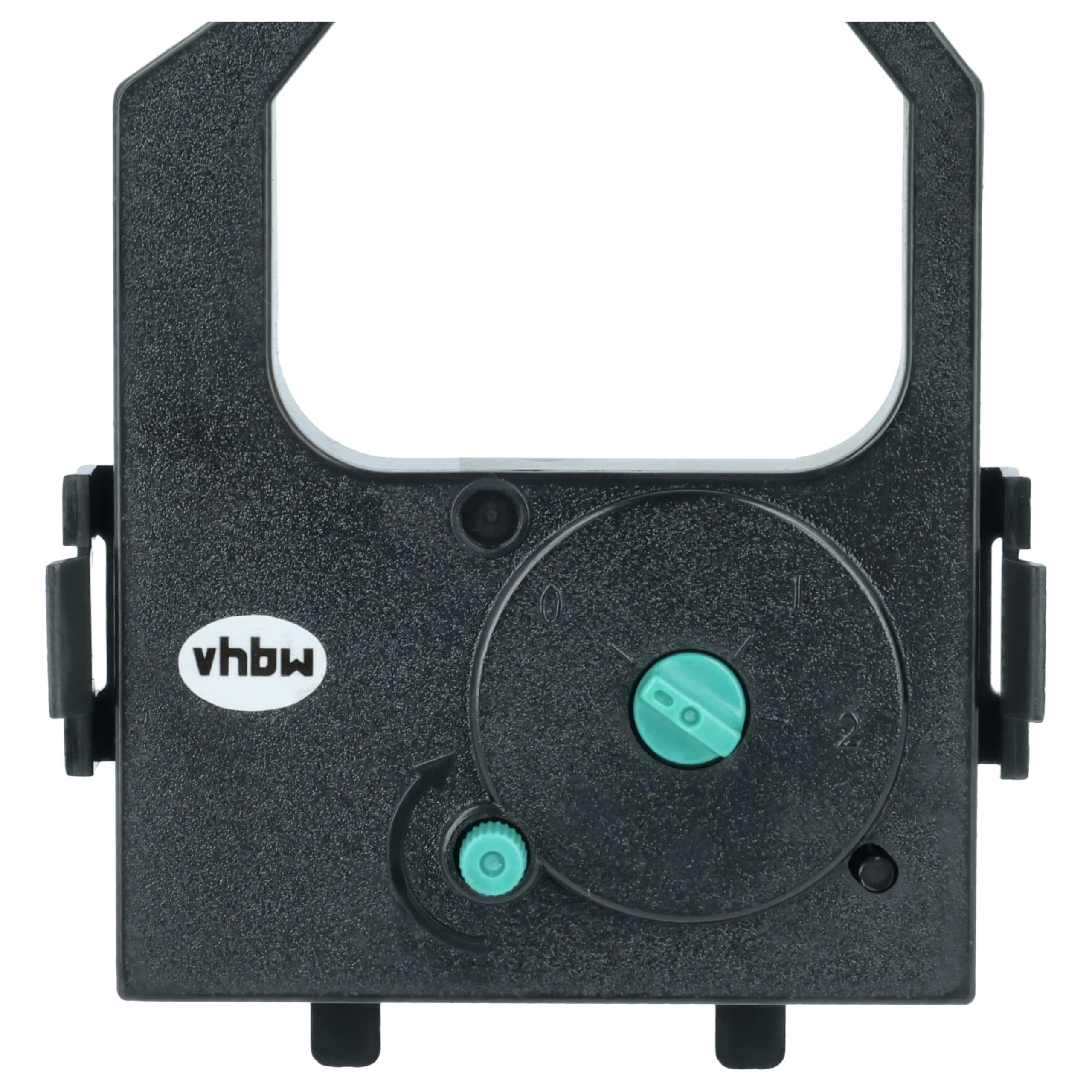 vhbw 10x Farbband Schriftband Ersatz für IBM 2982 RD | 520650, 2982 für Nadeldrucker, Bondrucker - Schwarz