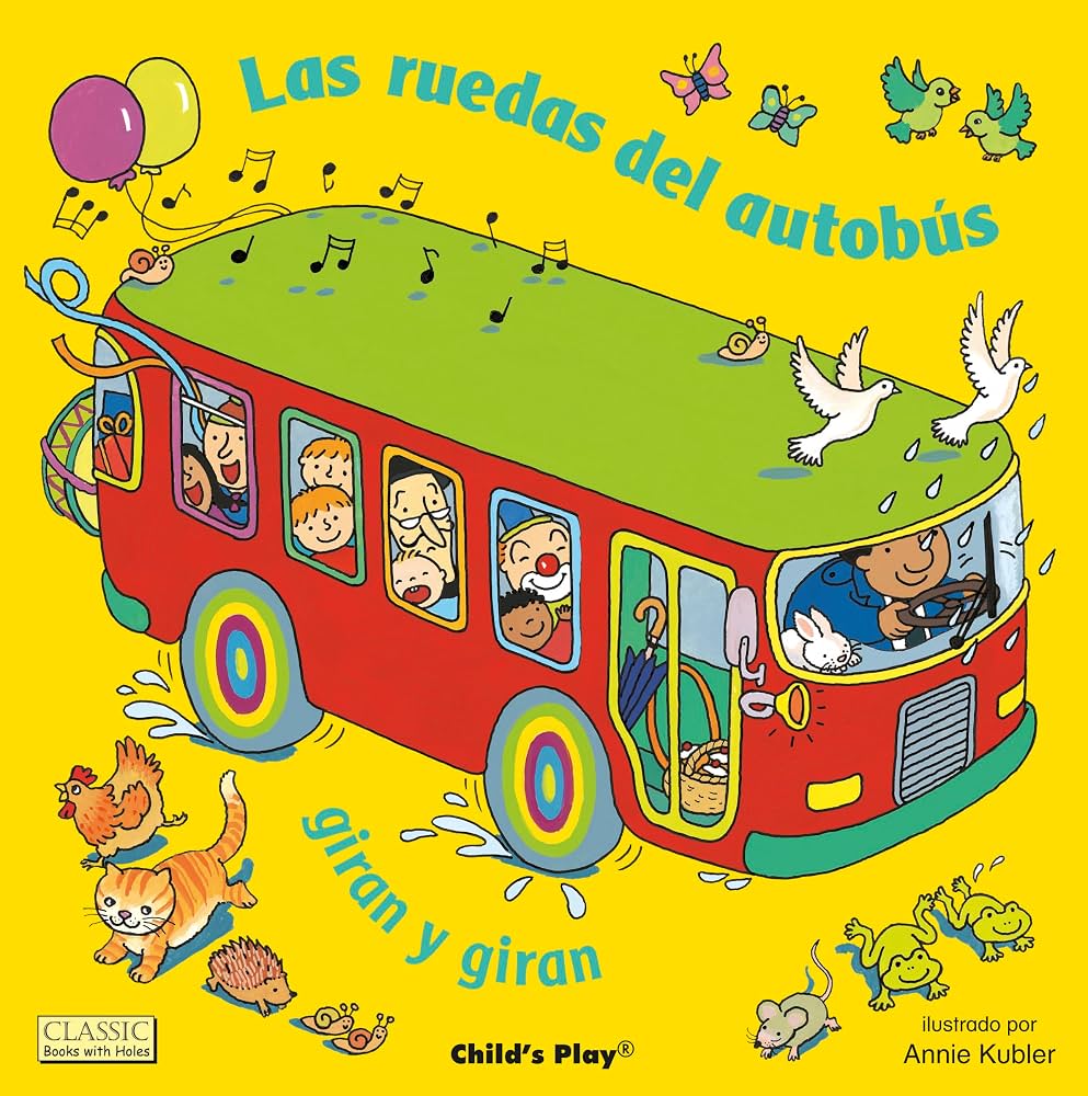 Amazon.com: The Wheels on the Bus (Classic Books With Holes