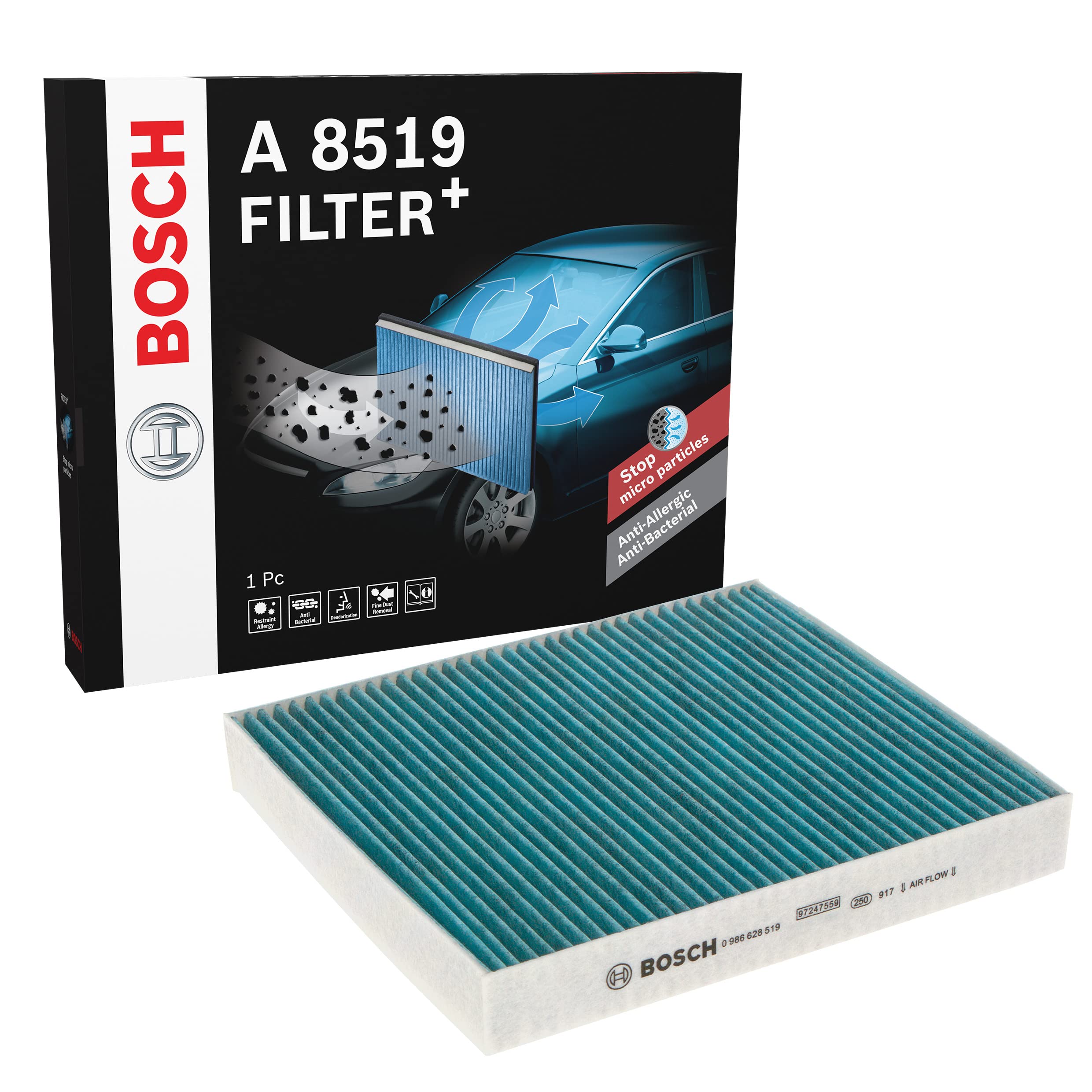 Bosch A8519 - Cabin Filter Filter+