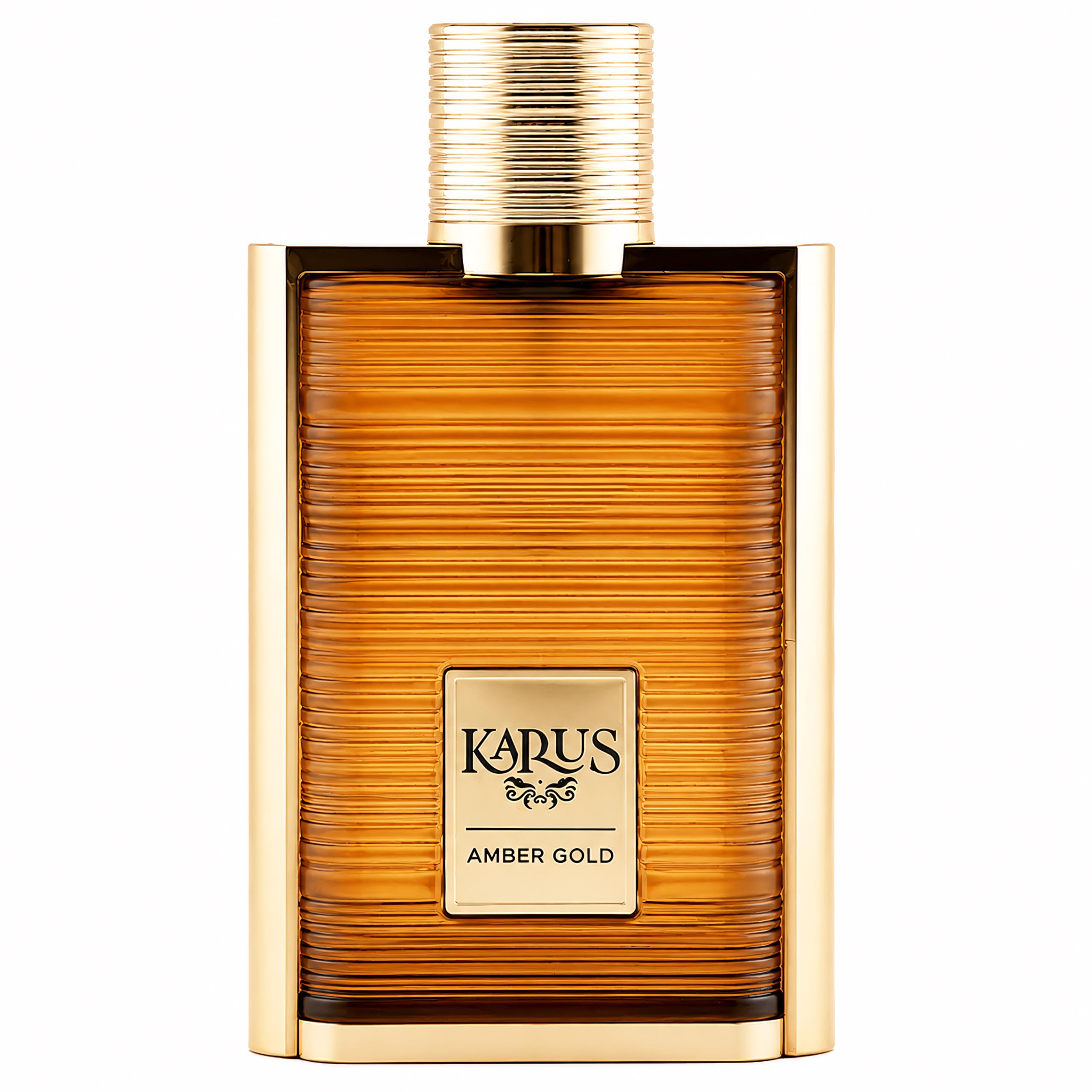 KARUS AMBER GOLD 100ml Eau de Parfum by Khadlaj Perfumes – Luxurious Oriental Floral Fragrance with Oud, Blackcurrant, and Incense for Men and Women