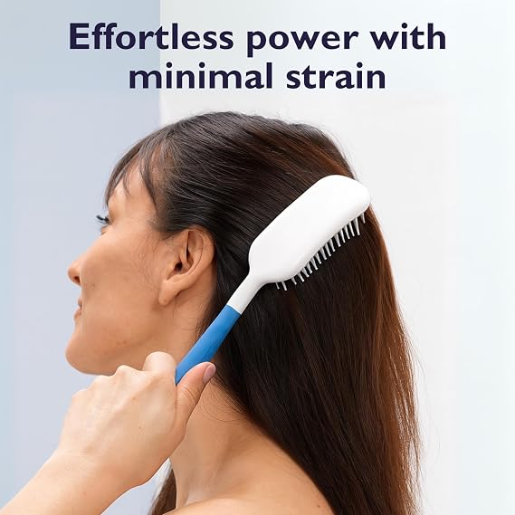 Etac Beauty Long Handled Brush, Ergonomically Designed Tools for Maximum Power with Minimal Strain