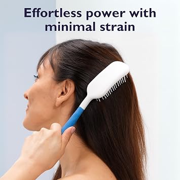 Etac Beauty Long Handled Brush, Ergonomically Designed Tools for Maximum Power with Minimal Strain