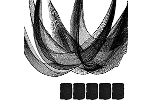 Set of 5 Creepy Halloween Gauze Cloth for Mantle