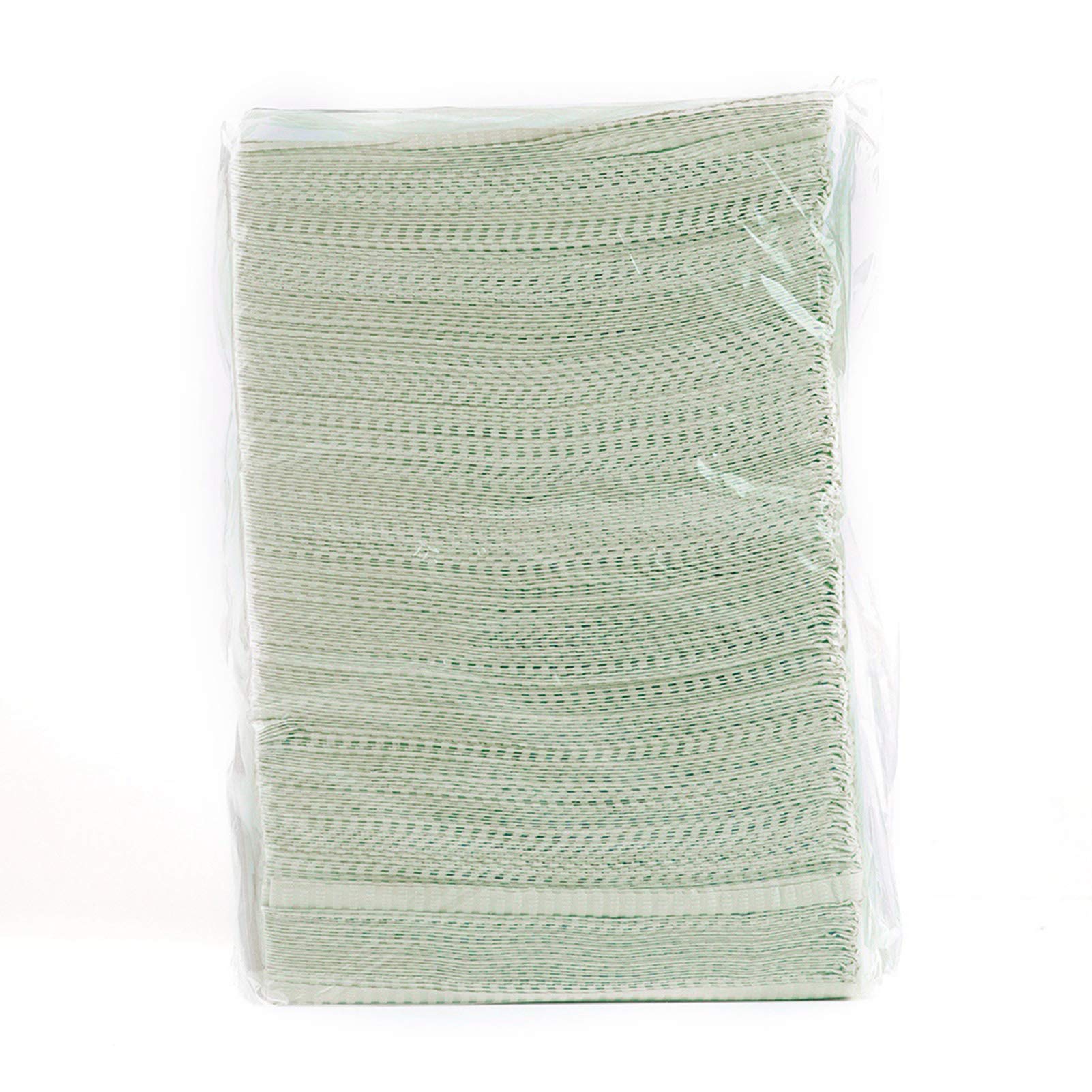 Ejoyous Einweg-Zahnlätzchen, Holzzellstoffpapier mit PE-Rückseite, Zahnhandtuch, 500 Stück, 13,2 X 17,7 Zoll, Saugfähig, Wasserdicht, Geprägt, für Zahntätowierungen, Kieferorthopädische