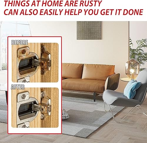 Miniatura 6 de Renovador de óxido, removedor de óxido de 3.5 onzas líquidas para metal, agente de conversión de óxido, convertidor de eliminación de óxido, pintura