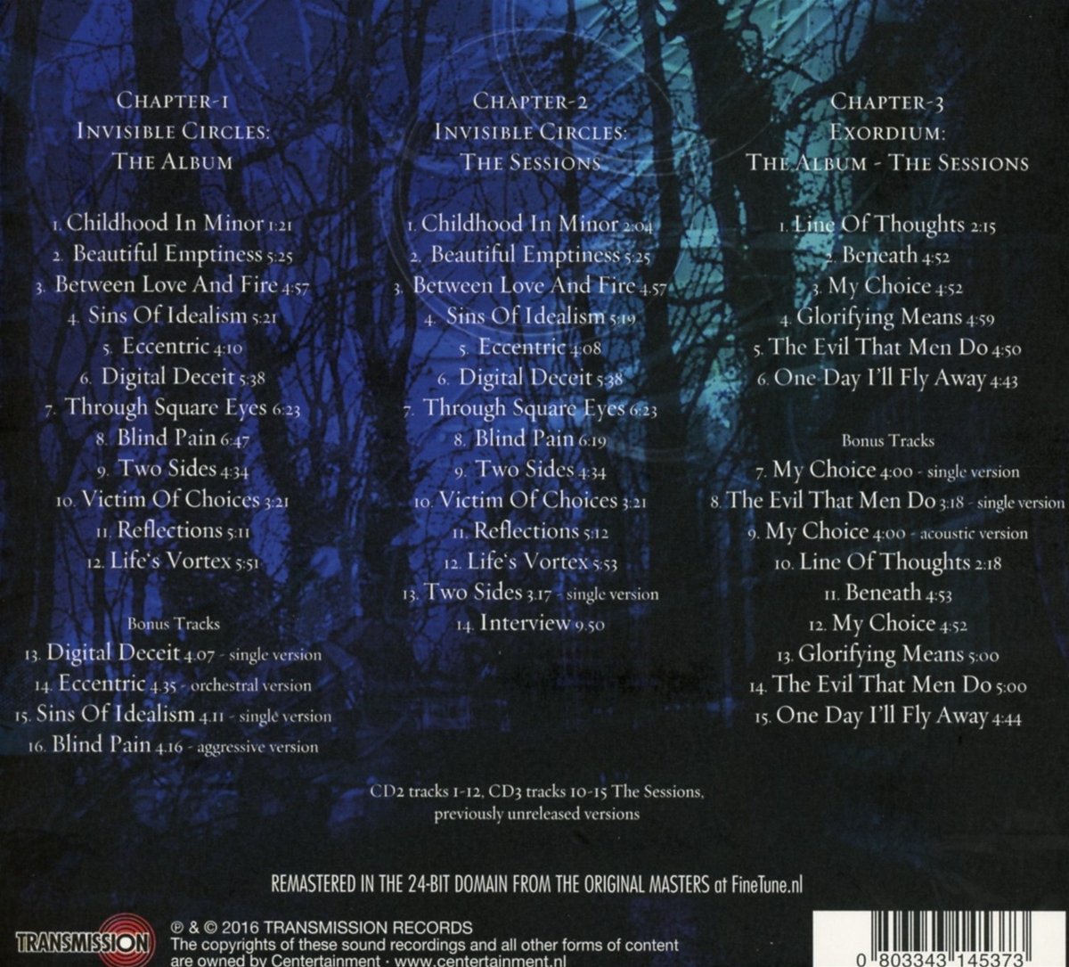 Invisible Circles Exordium the Album the Sessions