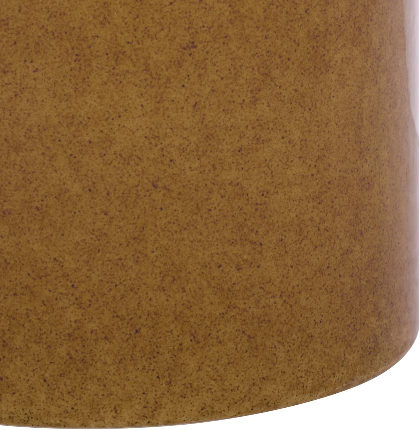 SAFAVIEH Home Collection – Joslin 19-Inch Ceramic Garden Stool, Ginger Glazed Finish, Indoor Outdoor Decorative Accent Stool, Fully Assembled (ACS4610A)