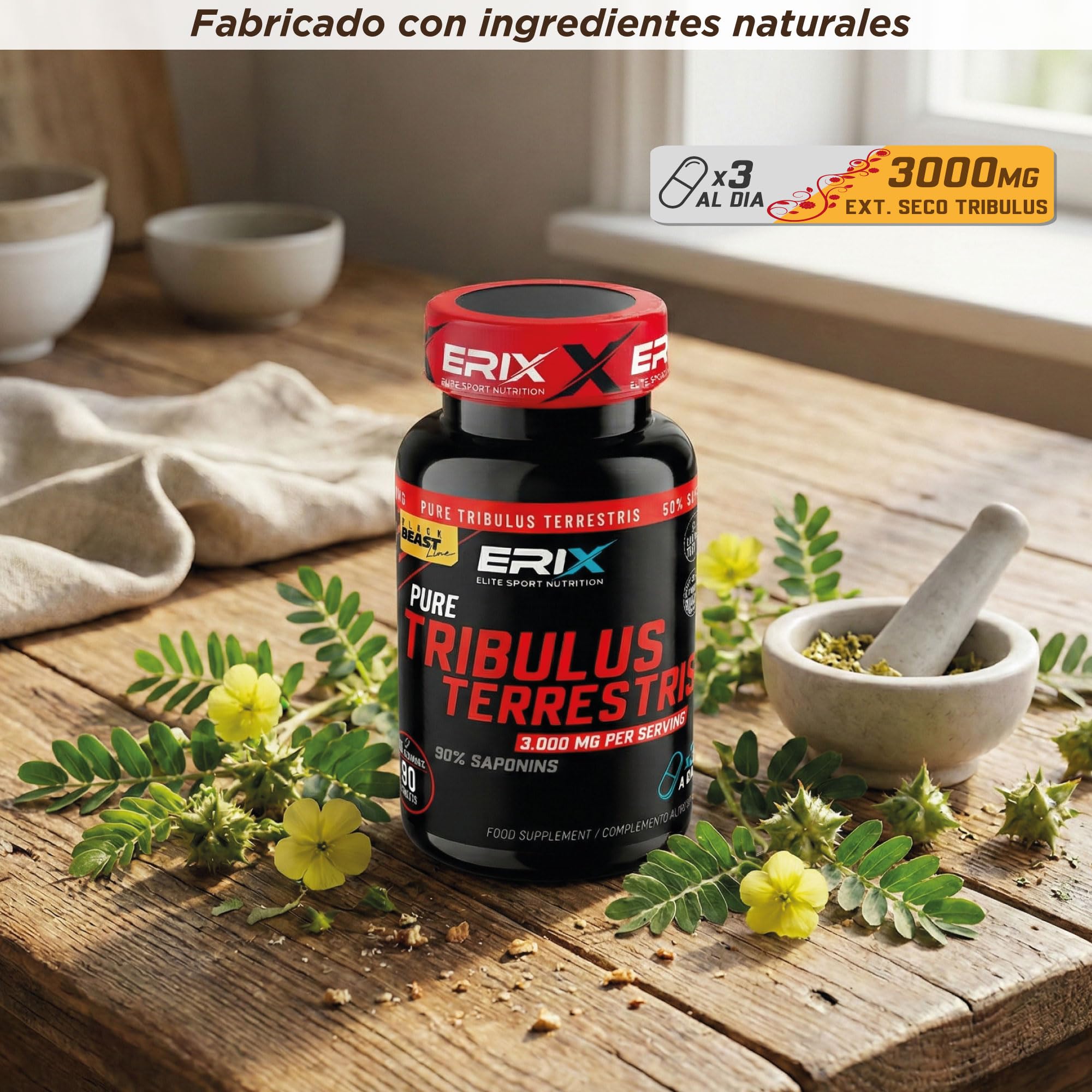 ERIX Nutrición Pack de 2 Tribulus Terrestris