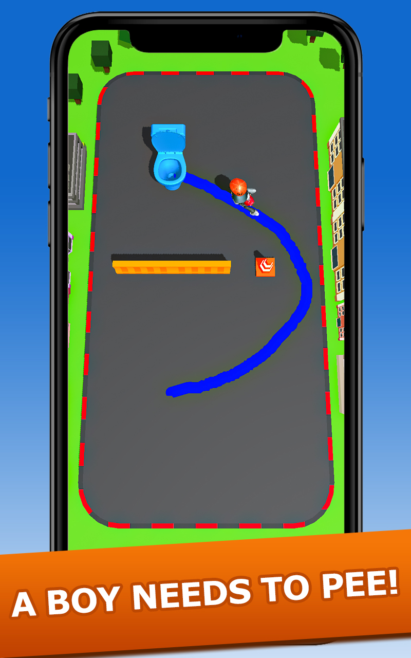 Toilet Rush Run Race Draw Puzzle Master Draw to Pee Fun Draw Puzzle