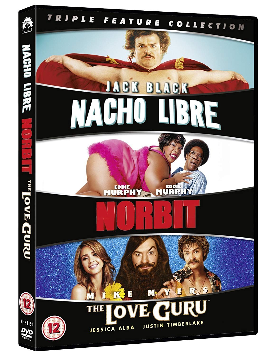 Nacho Libre Norbit The Love Guru Triple Pack [DVD]