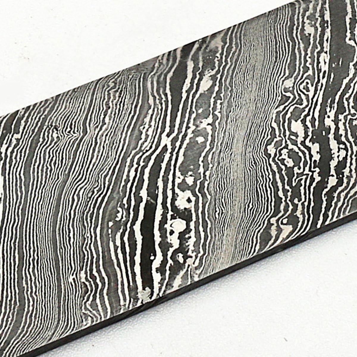 PAL 2000 KNIVES Twist Pattern Handmade Damascus Steel Bar Custom Billet Hunting Knife Blank Blade 15 Inches x 3 Inch x 5mm 9930