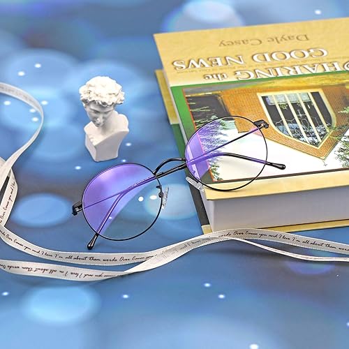 Miniatura 6 de LifeArt Lentes de bloqueo de luz azul, antifatiga ocular, anteojos de lectura para computadora, anteojos de TV para mujeres y hombres,