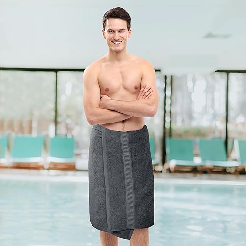 Miniatura 4 de Utopia Towels Juego de 6 toallas de baño medianas, 100% algodón hilado en anillo (24 x 48 pulgadas), toallas de secado rápido medias, ligeras y