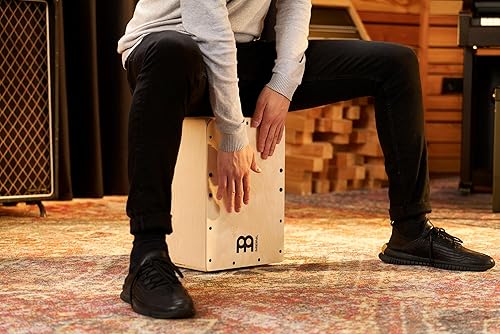 Miniatura 6 de Meinl Cajon Box Drum con trampas internas - Fabricado en Europa - Madera de abedul báltico, tamaño compacto, 2 años de garantía (JC50B)