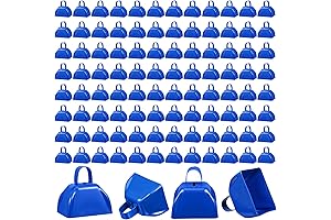 Boao Vibrant Blue Cowbells: Your Lively Noisemakers for Unforgettable Events