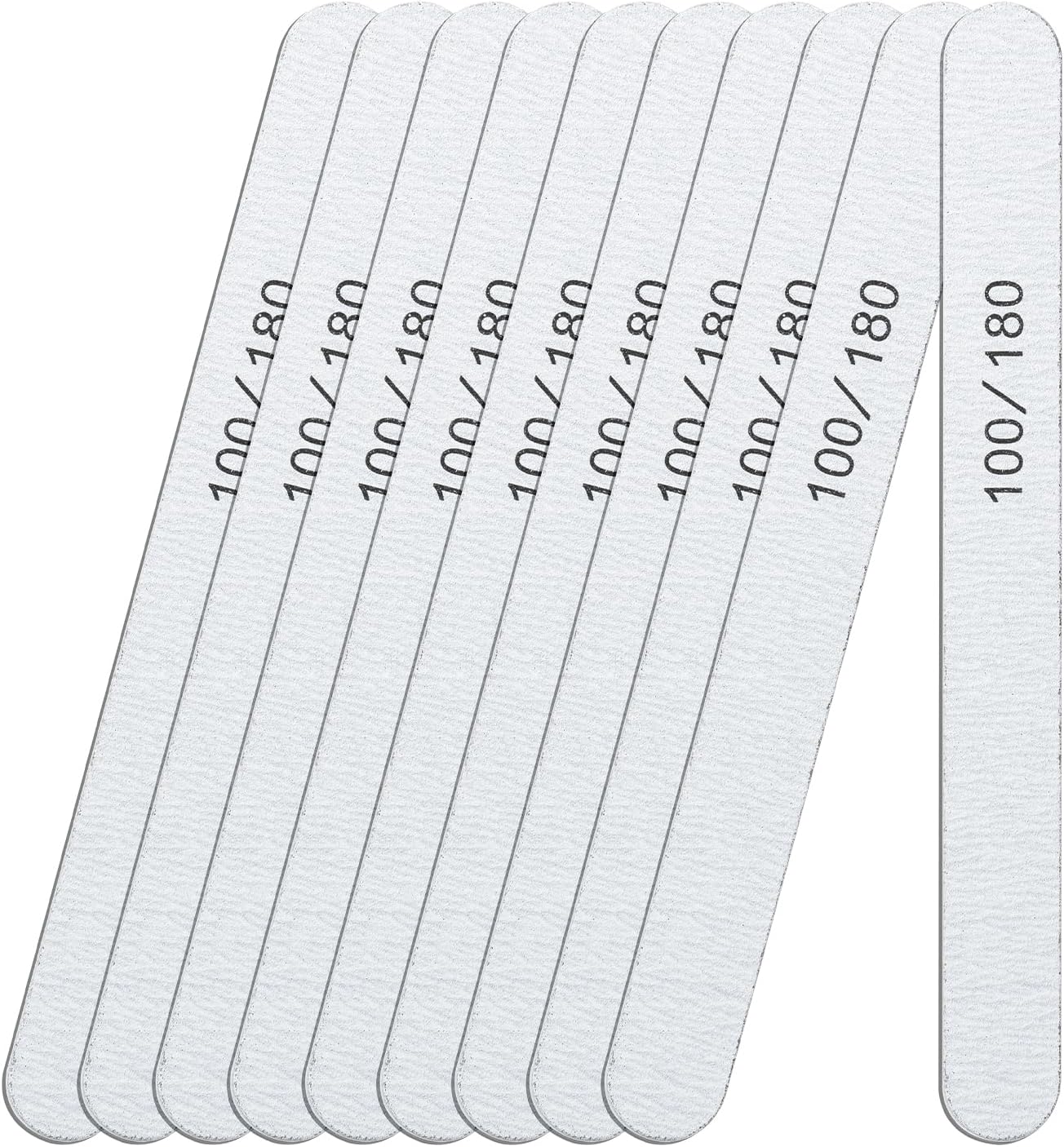 GazePlus Nail File, 24 PCS Professional Nail Files Coarse