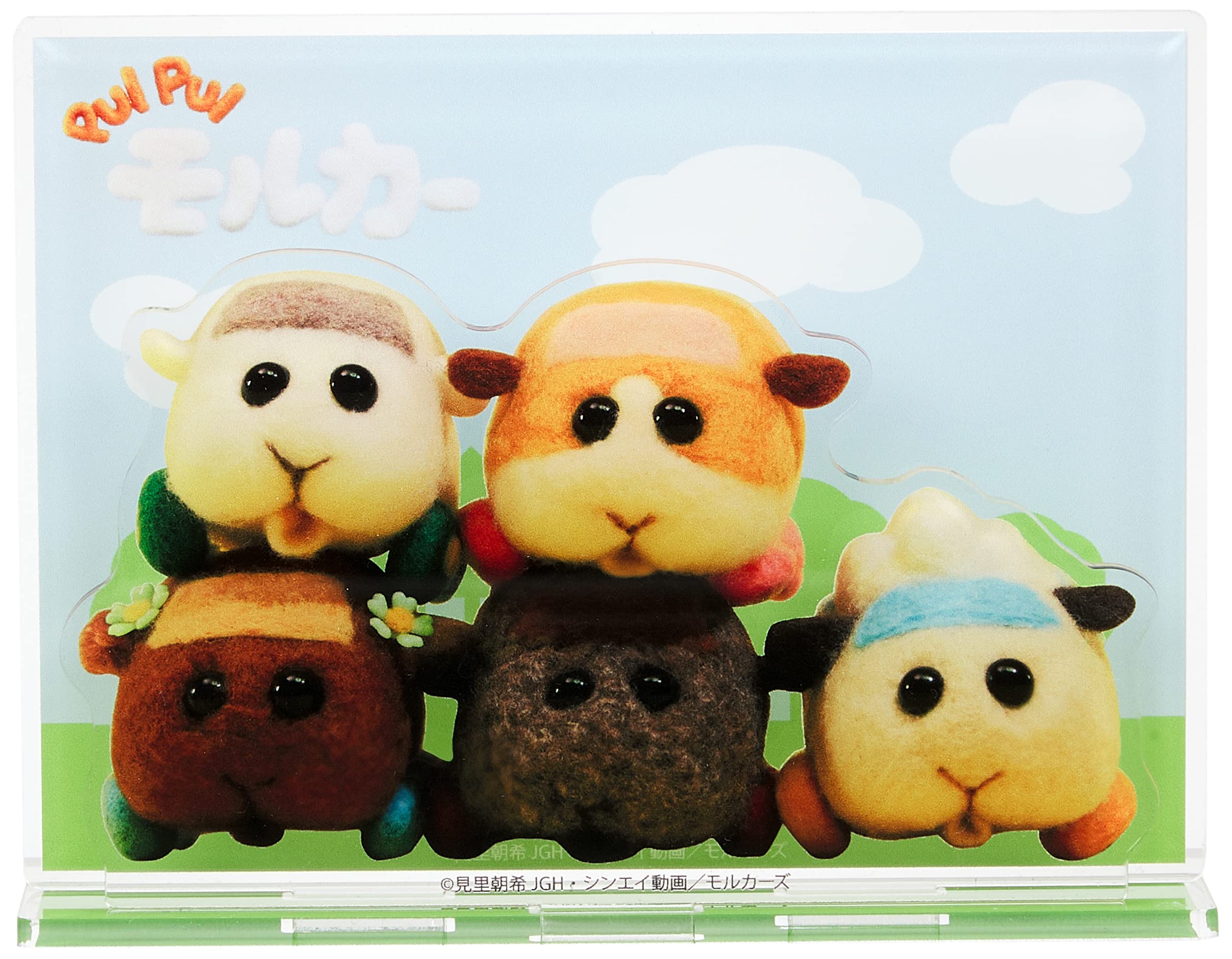 Amazon.co.jp: PUI PUI モルカー アクリルジオラマ : おもちゃ