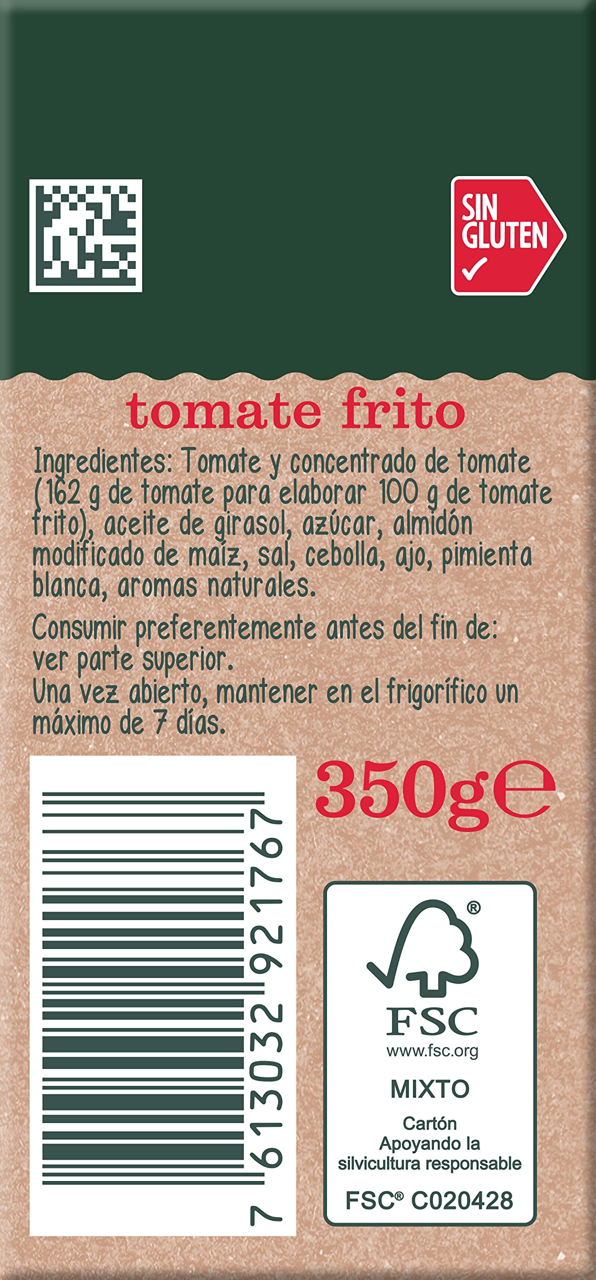 Solis Salsa de tomate Tom. Frito Combi 2 x 350 g