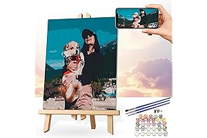 Personalized Paint by Numbers Kit for Adults: Unleash Your Inner Artist with Custom Paintworks