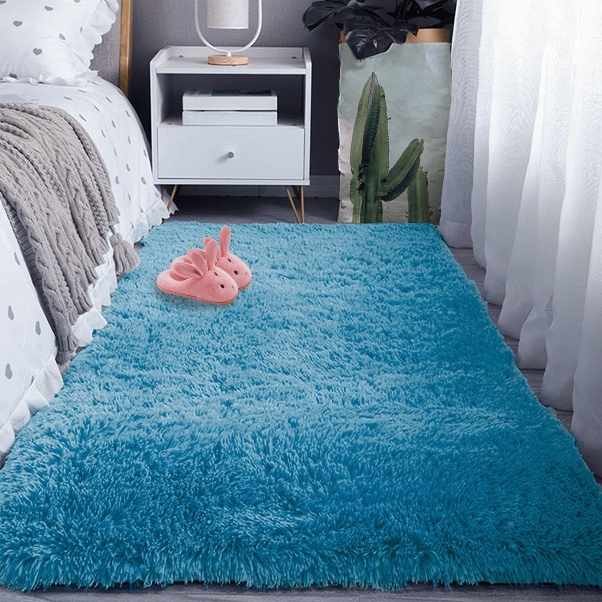 Tapis Antidérapant et Lavable 260 x 370 cm : Fini les Glissades et les Taches