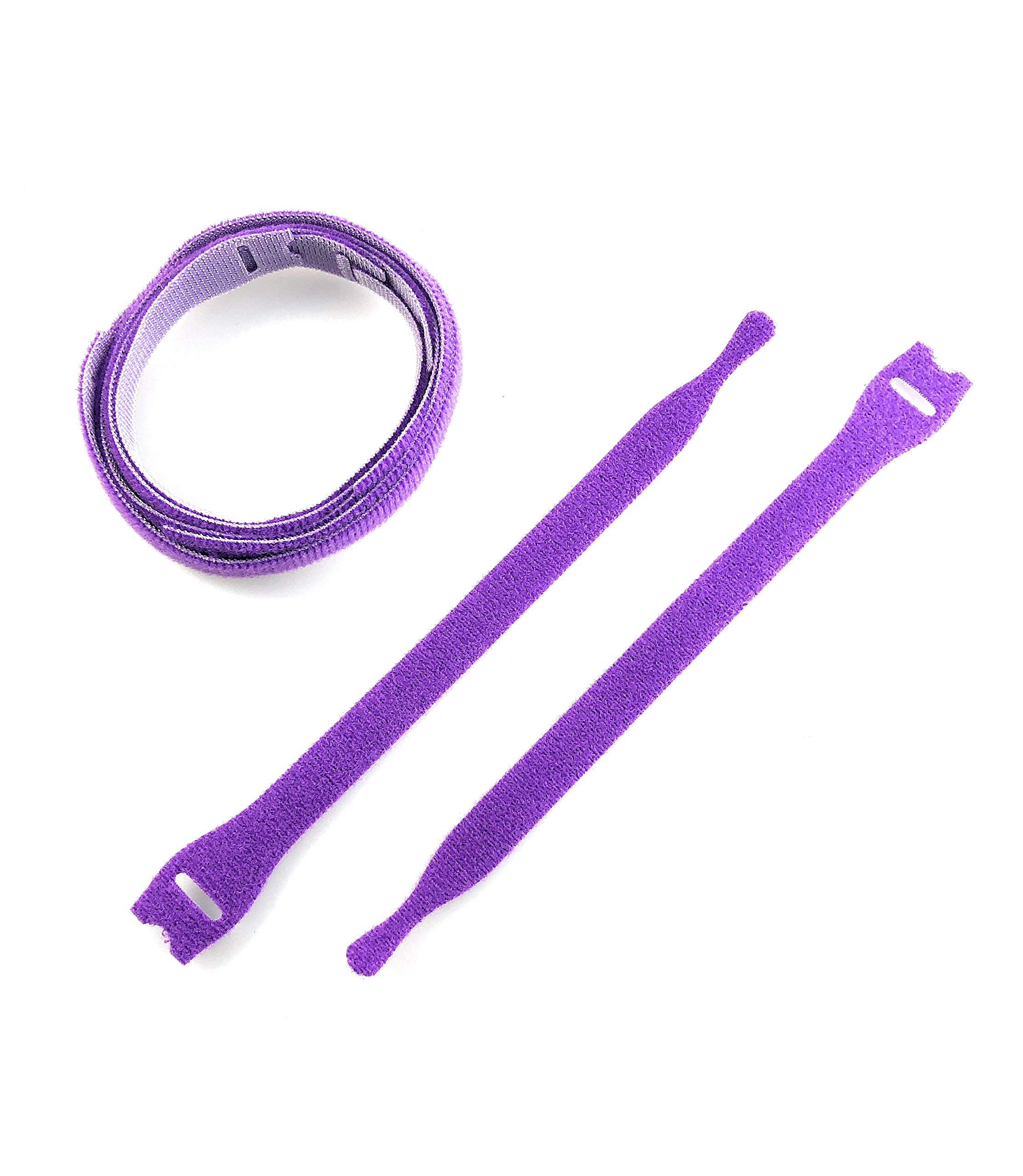 Velcro Brand Purple Velcro® Brand One-Wrap® Cable Ties 10Pcs (20X200mm, )