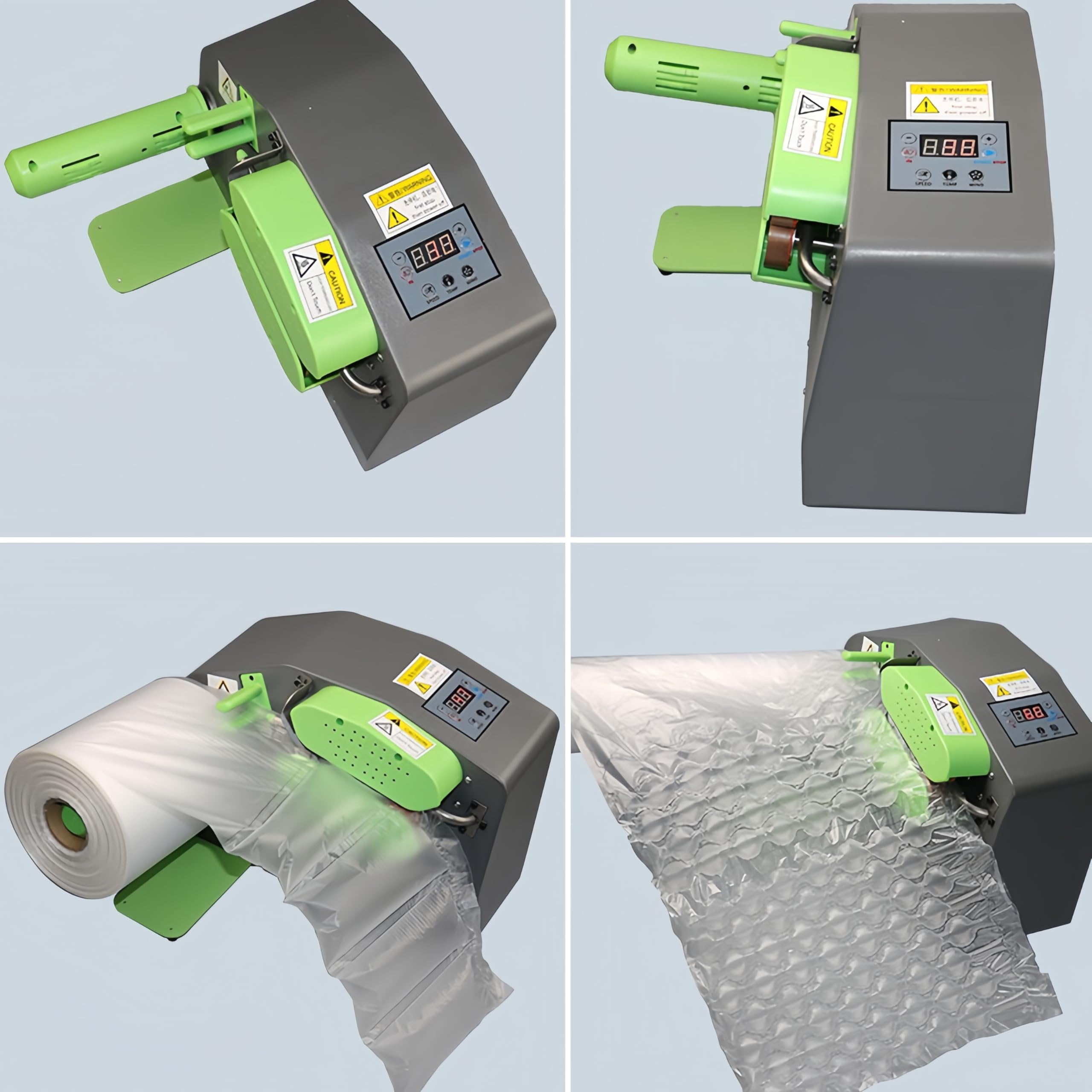 Luftpolsterfolie zum Verpacken, Inflator Maschine kompatibel, x ideal für Luftpolsterfolie und Luftkissenbeutel