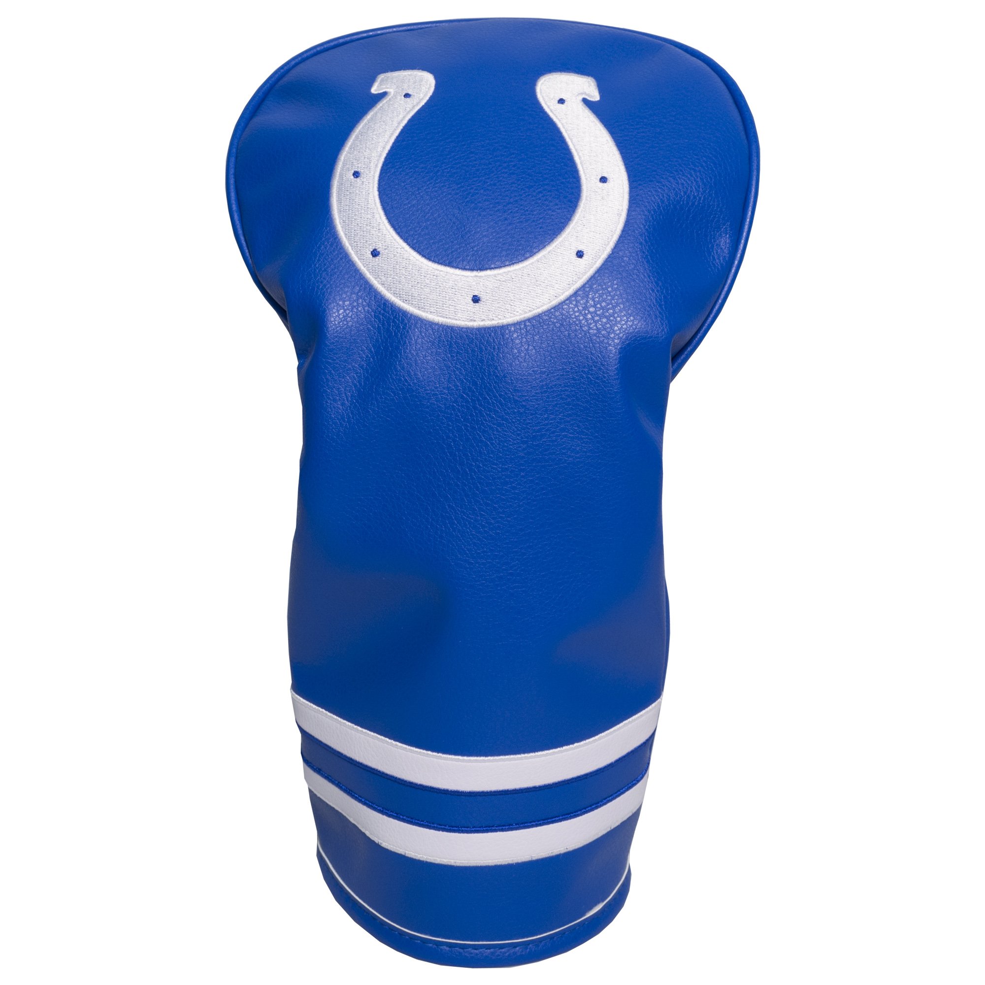 TEAM GOLF NFL Indianapolis Colts Vintage Driver Head Cover Vintage Driver Golf Club Headcover, Form Fitting Design, Retro Design & Superb Embroidery
