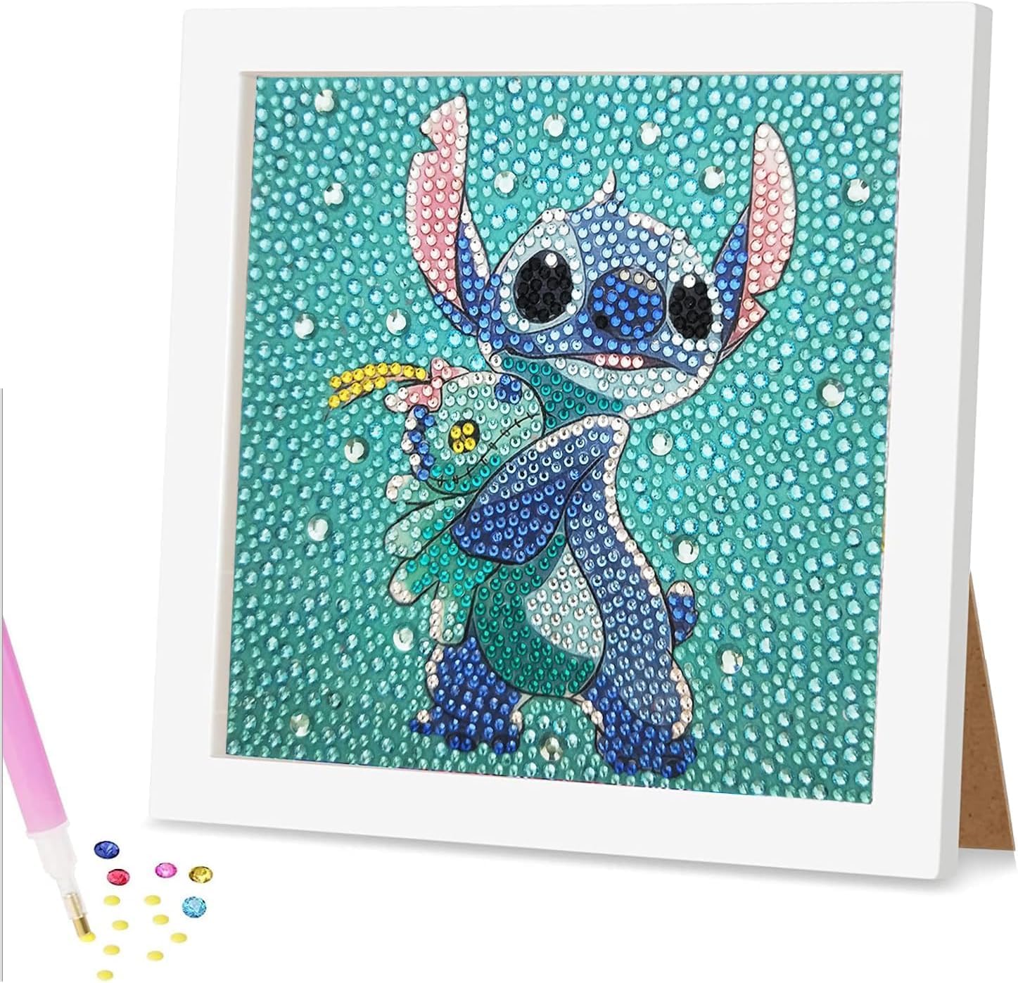 xiangsushijie Stitch Diamond Painting Kit for Kids with