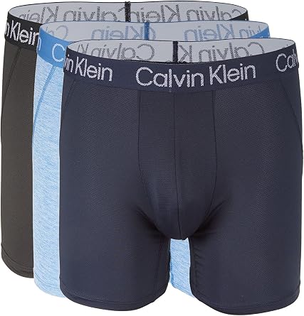 Calvin Klein Men`s Micro Mesh Boxer Briefs 3 Pack