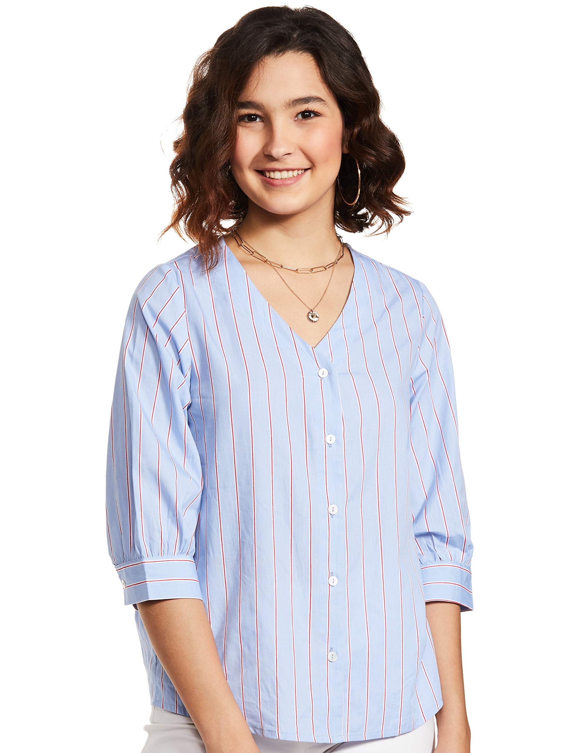 amazon brand - symbol Women's Regular Fit Shirt-picture-13