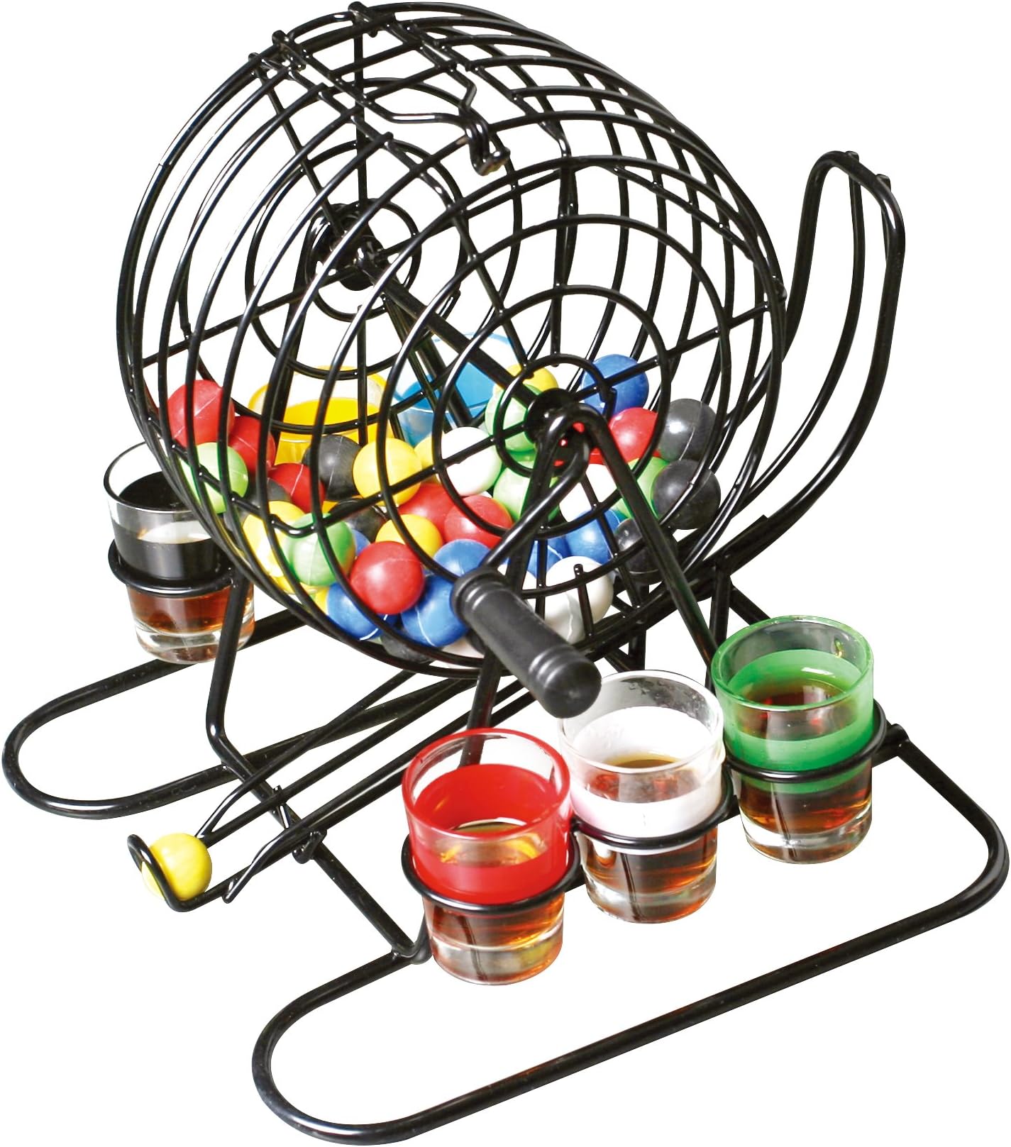 iTREND World DS-6194 Spin the Bingo Cage Drinking Game