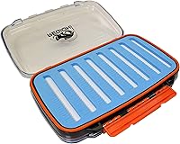 Vista 2 de Caja de moscas impermeable de doble cara para ninfas y serpentinas