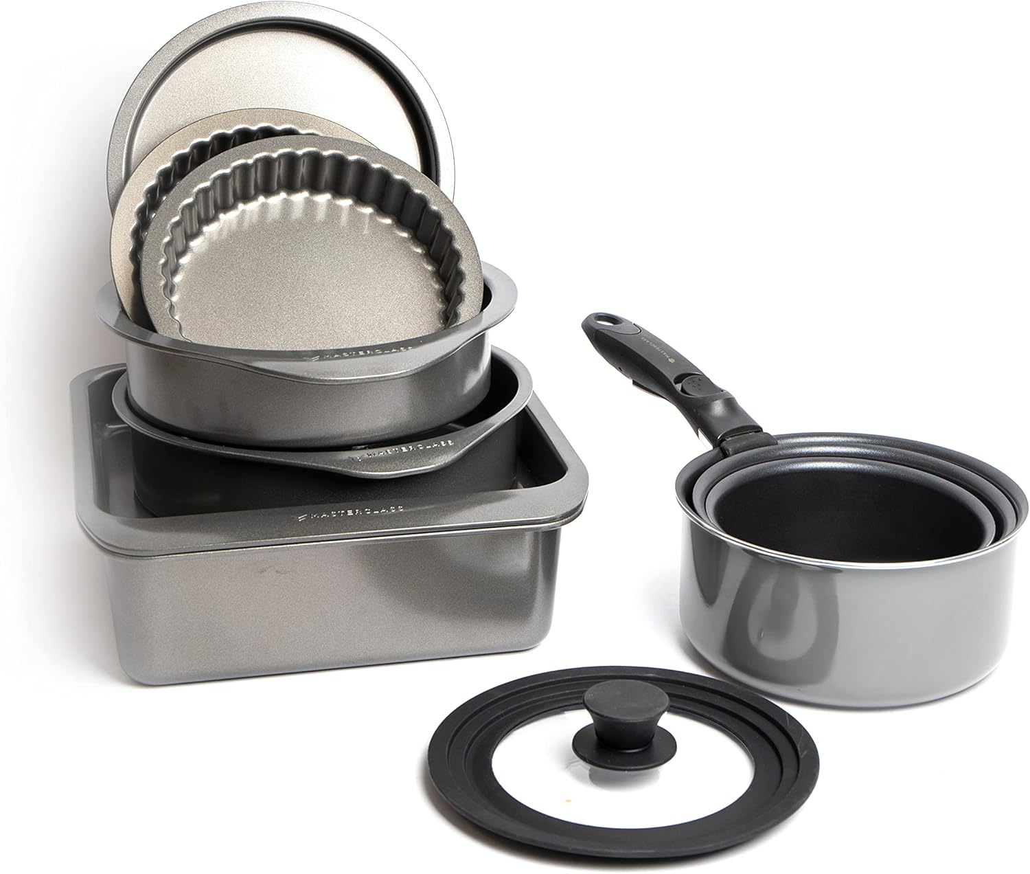 Bundle of MasterClass Smart Space Bakeware Set 7Piece Non Stick and